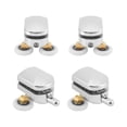 thumbnail image 2 of 4 Pcs Rouleaux de Porte de Douche 23mm Roues de Remplacement pour Portes Coulissantes de Douche (2 en Haut & 2 en Bas), 2 of 5