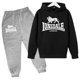thumbnail image 3 of Ropa de otoño e invierno para niños, sudadera con capucha de 3 a 12 años, camiseta y pantalones de 2 piezas, sudadera para niños y niñas, conjunto deportivo de marca para correr y ocio, 3 of 5