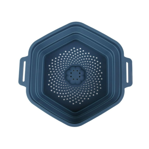 GUOOL Douche Pliable Froide pour Adultes Appartement Athlètes Bleu