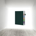 thumbnail image 2 of Daily Planner Notebook with Elastic Band Closure, Efficiency Agenda Book Schedule Organizer, Hardcover Journal for Goal Setting Stationery Gift Green, 2 of 5