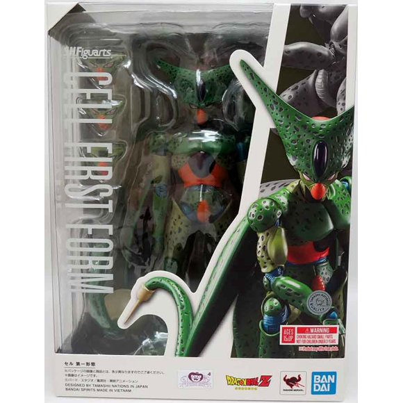 Dragonball Z 6 Inch Action Figure S.H. Figuarts - Cell First Form (Reissue)
