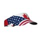 thumbnail image 1 of Balery USA Canada Flag Gorra deportiva con visera ajustable para mujer y hombre (talla única), 1 of 7