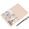 thumbnail image 2 of Yazoeia Carnet Effaçable Original, Carnet en Cuir Réutilisable, Bloc-Notes Étanche (Champagne) AR-310-6170, 2 of 12