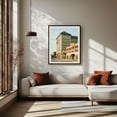thumbnail image 2 of Downtown Flint 01 - Flint Michigan Photography Architecture Cityscape Street Photography Skyline Travel Poster Black Framed Wall Art Print 18 x 24 inches, 2 of 4