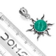 thumbnail image 2 of 925 Sterling Silver Pendant Natural Amazonite Handmade Jewelry, 2 of 4
