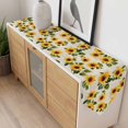thumbnail image 4 of Vintage Sunflower Table Runner 108 Inches Long Watercolor Yellow Floral Farmhouse Table Runners for Dining Room Tabletop Dresser Scarf Home Party Banquet Wedding Holiday Decoration, 4 of 9