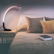 RGB Modern Curve Table Lamp Night Light for Home Decor and Bedroom