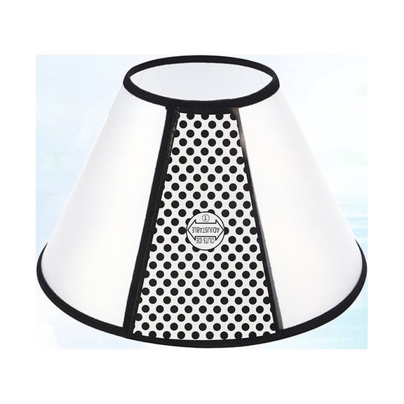 COSMOBETTY 1Set Dog Doughnut Collar Plastic Protective Cover for Home and Garden Use