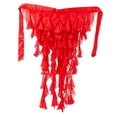 thumbnail image 2 of Pañuelo de cadera para danza del vientre para mujer, cómodo, fácil de usar, ligero, para vestir. Rojo, 2 of 9