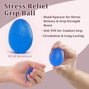 CYFIE Grip Strength Trainer with Adjustable Resistence 10-132 Lbs, Hand Grip Strengthener, Finger Strengthener, Stress Relief Ball, Forearm Strengthener, Ideal for Athletes and Physical Therapy