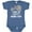 Indigo, variant on Inktastic Best Nanny Ever Grandchild Boys or Girls Baby Bodysuit