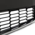 thumbnail image 6 of PIT66 Front Bumper Grille Fit For 2012-2016 Chevrolet Sonic Center Black w/Chrome Trim, 6 of 9