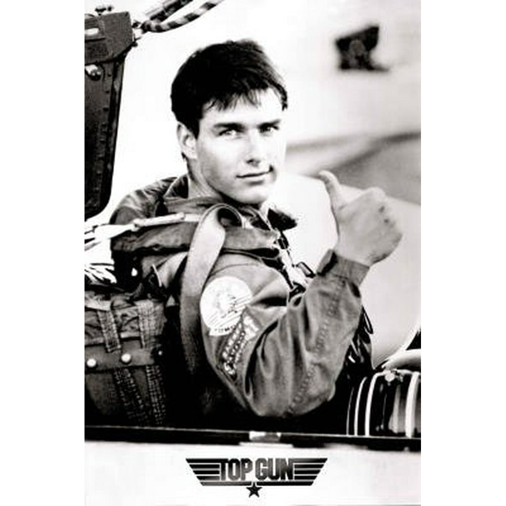 Top Gun Thumbs Up 10 Top Gun Movie Tom Cruise Thumbs Up Poster Print