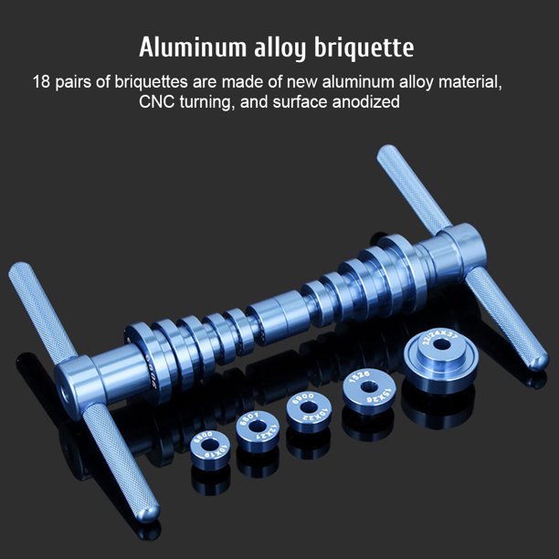 Universal Bike Bearing Press Kit – Heavy-Duty Tool For Installing Wheel & Frame Bearings On Bicycles