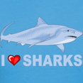thumbnail image 3 of CafePress - I Love Sharks Women's Dark T Shirt - Women's Traditional Fit Dark T-Shirt, 3 of 4