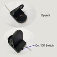 thumbnail image 3 of GHSDFBB (Pack of 10 cr2032 Battery Holder Coin Cell Holder, CR2032 Battery Holder with Switch, 1x3V CR2032 Button Coin Cell Battery Holder with Leads On Off Switch-Black, 3 of 5
