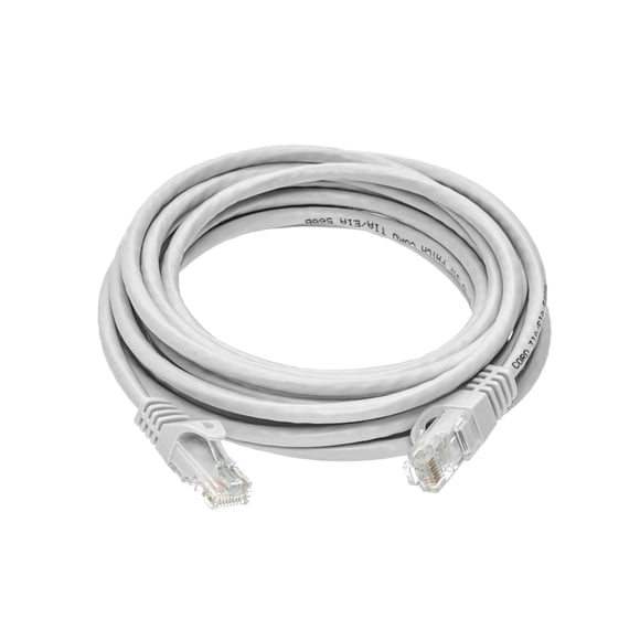 Cables Direct Online Cable de conexión Ethernet de red Cat5e de 1,5 pies, cable de Internet de 350 MHz, compatible con PC, portátil, módem, enrutador, televisores, cable de impresora, consolas para el