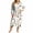 3Multicolor, variant on Nowekniz Women's Halloween Printed Casual Plus Size Long Sleeved Loose Nightgown