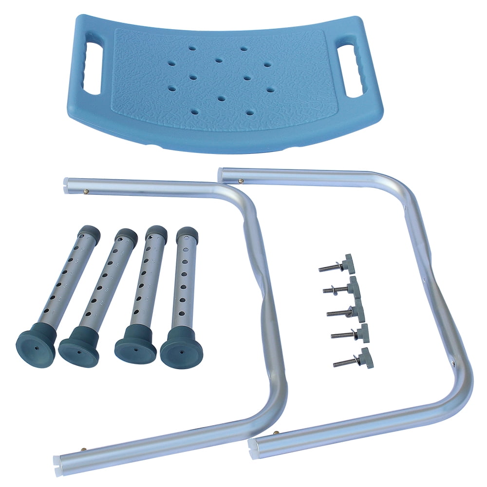 Kepooman Shower Chair Bath Seat for Bathtubs, Heavy Type Adjustable Bath and Shower Chair, Bathtub Stool Seat, Blue Kepooman Shower Chair Bath Seat for Bathtubs, Heavy Type Adjustable Bath and Shower Chair, Bathtub Stool Seat, Blue