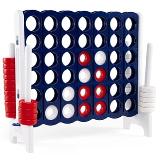Costway Jumbo 4-to-Score Giant Connect Four Game, 3.5' Tall