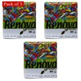 thumbnail image 1 of Renova Green White Napkin (60 Count) (Pack of 3), 1 of 2