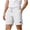 White shorts for men summer, variant on hlysgo Mens Chino Shorts Drawstring Elastic Waist Solid Color Casual Golf Shorts with Pockets Summer Beach Vacation Travel Shorts Army Green,L