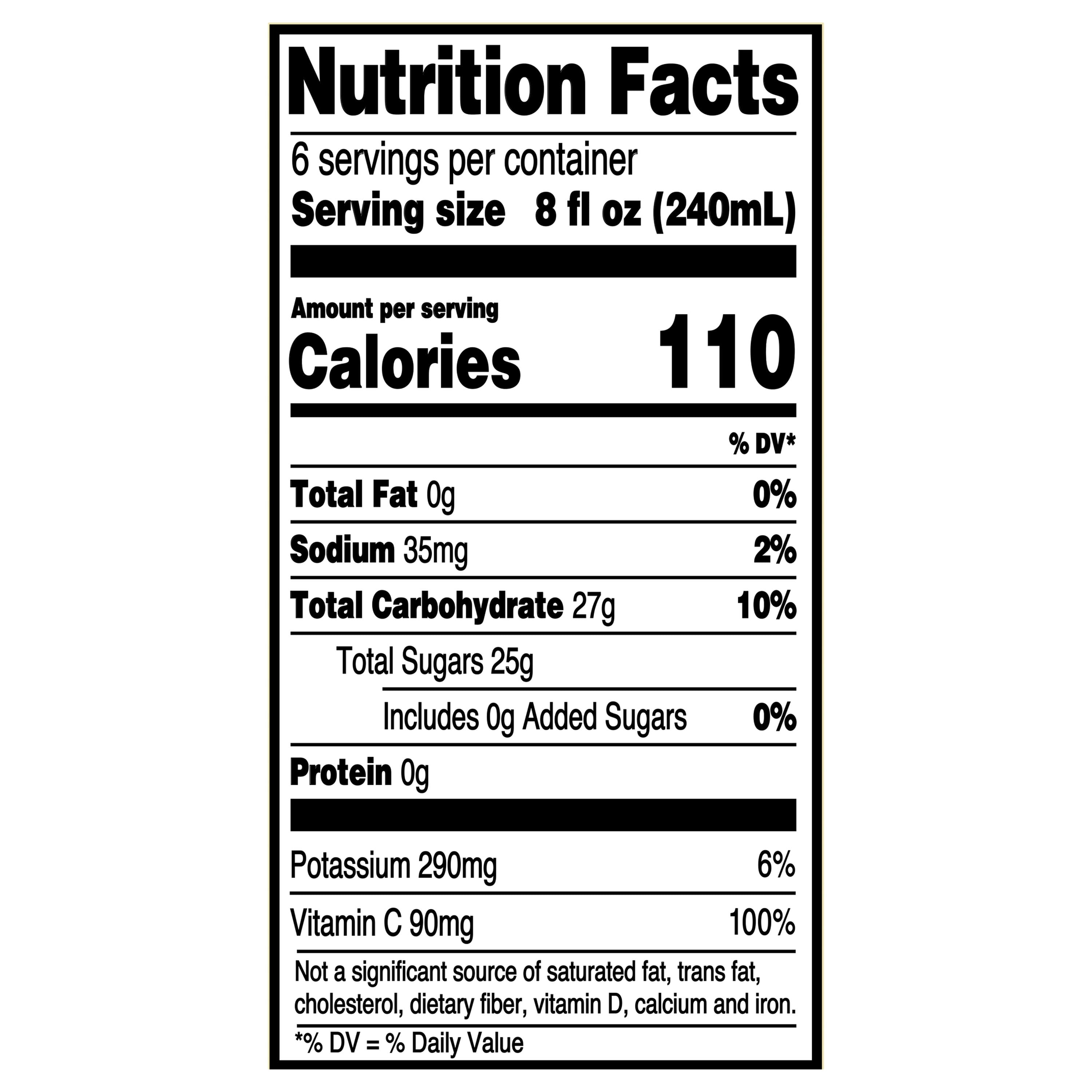 Great Value Apple Juice, Featuring Stitch, 8 fl oz, 6 Count