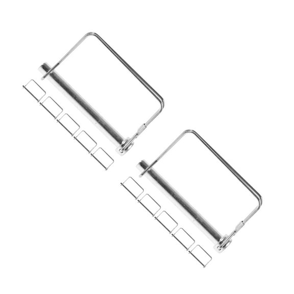 Masteelf OUNONA 12 pcs Trailer Coupler Pin Set Safety Locking Pin for Easy Installation Hitch Lock Pin for Tow and Trailer Applications