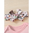 thumbnail image 5 of Newborn Baby Daddy's Girl Short Sleeve Romper +Tutu Pants Dress + Headband Summer Father's Day Outfits 6M 12M 18M 24M, 5 of 10