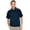 Navy, variant on Charles River Apparel 3811 Men's Classic Solid Wicking Polo-Black-2XLT
