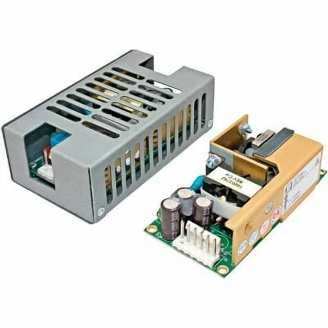 XP POWER ECM60US15 Power Supply; AC-DC; PSU, 60W 15V 4A, Single Output, Open Frame, Adj Vout, 90~264 VACin