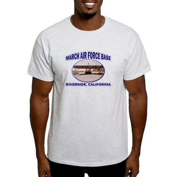 CafePress - March Air Force Base T Shirt - Light T-Shirt - CP
