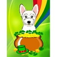 thumbnail image 1 of Westie St. Patricks Jour Drapeau Jardin, 1 of 1