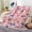 Pink, variant on July 4th Party Throw Blanket Blue Blanket Flannel Bed Blanket American USA Flag Day Theme Blue Red Stars Lightweight Throw Blanket for Couch Sofa-Independence Day Collection