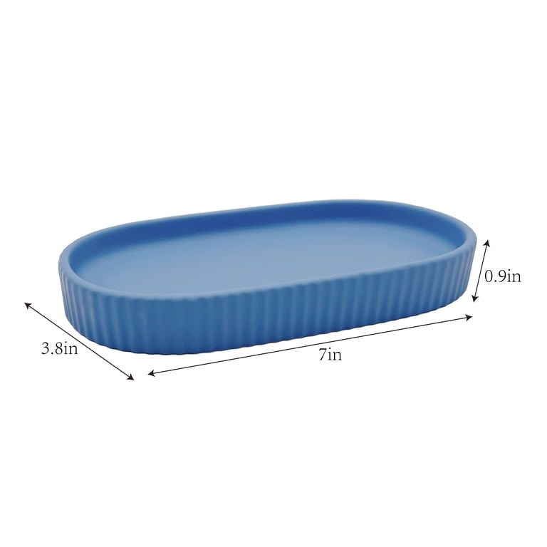 Mainstays By Becky G. & Alejandra 3-Piece Bath Accessory Set, Blue