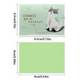 thumbnail image 4 of GECOMO Face Oil Blotting Paper Soft Clean With Puff Mirror Refreshing Oil Absorption Paper, 4 of 8