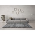 thumbnail image 3 of Ahgly Company Indoor Round Abstract Gray Modern Area Rugs, 7' Round, 3 of 4