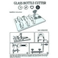 thumbnail image 6 of Glass cutter,Universal Adjustable Diy Adjustable Sizes Metal Bottle Cutter Adjustable Diy Bottle Cut Decorations Manual Sizes Metal Cut Metal Cut Decorations Hxber Huiop Dsfen Tool. Buzhi, 6 of 6