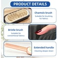 thumbnail image 6 of 2 in 1 Scrub Suede Shoe Brush, 2026 New Double-Sided Rubber Polish Eraser and Soft Bristle Brush, Multifunctional Long Handle Suede Cleaner Nubuck Brush, 6 of 7