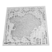 Snowy Scene Metal Cutting Dies Crafts Cards Cut Stencils for Embossing Card Making Photo Decorative Paper Dies