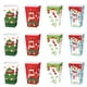 thumbnail image 1 of 12 unids de estilo navideño cajas de paquete exquisito palomitas de maíz cajas de papel caramelo, 1 of 7