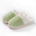 thumbnail image 7 of Slippers for Women,Lined Indoor Slippers Warm Shoes With Soft Comfortable Sole For Winter Home Wear,Womens Slippers,Green,36, 7 of 7