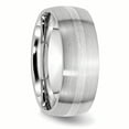 thumbnail image 4 of Bague en Satin avec Incrustation d'Argent Sterling Cobalt 8mm Taille 9, 4 of 6