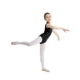 thumbnail image 4 of CHICTRY Girls Sleeveless Shiny Glitters Leotard Gymnastics Outfit Figure Ice Skating Leotard Dance Clothes Burgundy 8, 4 of 7