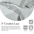 thumbnail image 6 of Modern Threads Ultra Soft Microfiber Victorian Sheet Set, Full, 6 of 7