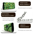 thumbnail image 4 of TSOVTHRID Shamrock Black Cat Print Clutch Purses for Women Party Handbag Evening Bags Lightweight Leather Shoulder Bag for Formal Party Cocktail Prom St. Patrick's Day, Green, 4 of 7