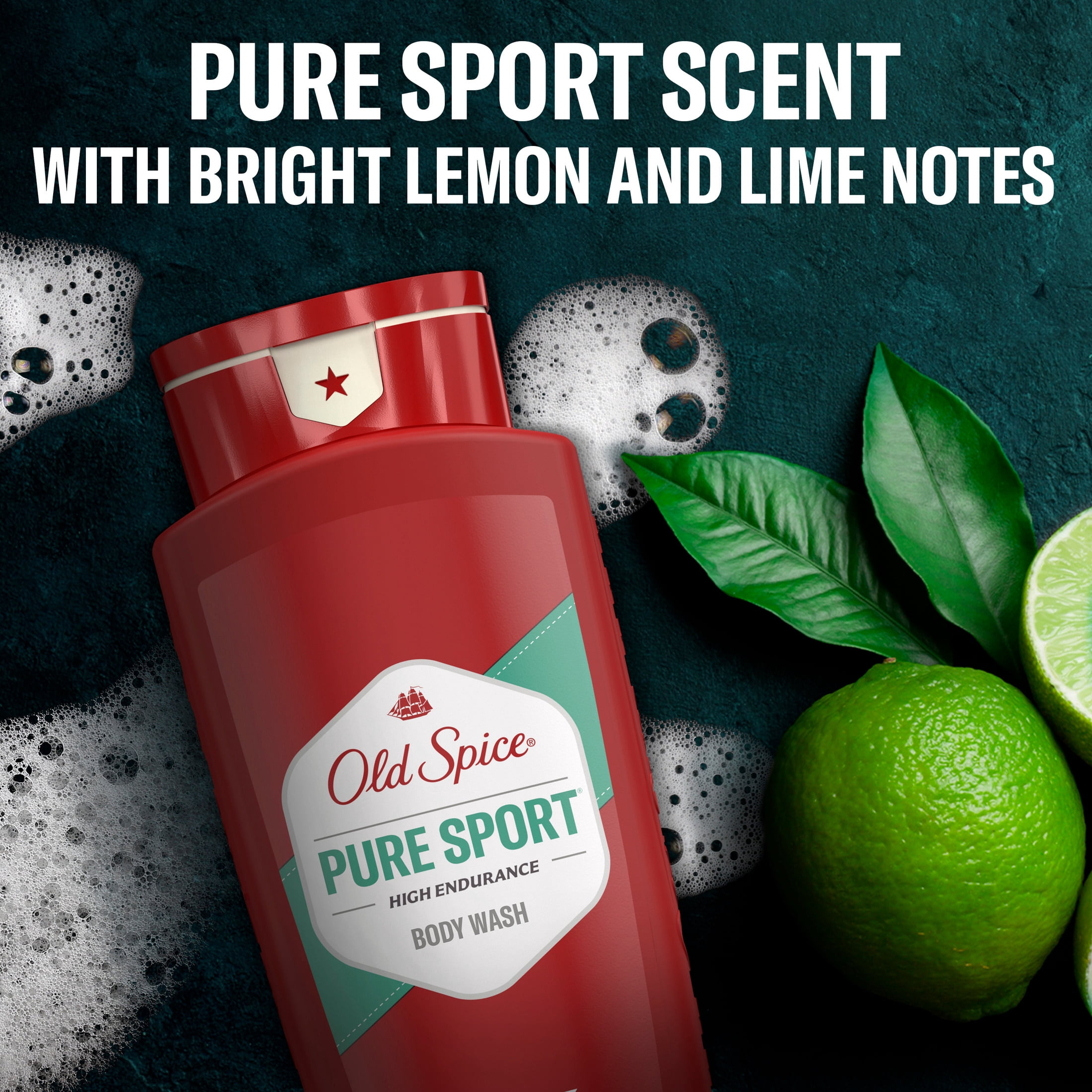 (2 pack) Old Spice Body Wash for Men, Pure Sport, 24/7 Shower Fresh, 24 fl oz