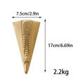 thumbnail image 2 of Wood Splitter Wedge Wood Splitter Wedge Tool, 2 of 12
