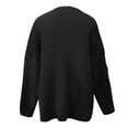 thumbnail image 4 of ShomPort Women's Thick Cardigan Oversized Open Front Long Sleeve Knit Sweaters Outwear Coat, 4 of 5