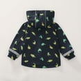 thumbnail image 4 of CAIVO Child Boys Girls Winter Coats Hooded Jacket Wear Kids Thicken Windproof Zipper Warm Outwear Long Sleeve Soft Outerwear, 4 of 6